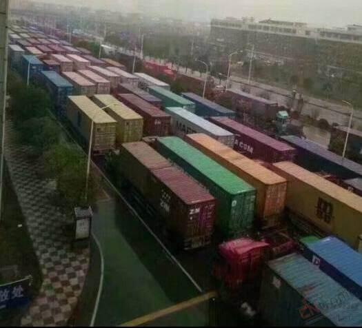 Containers in China 