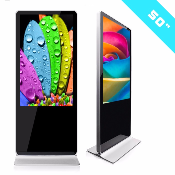55inch shopping mall kiosk 10 points touch screen interactive touch screen monitor