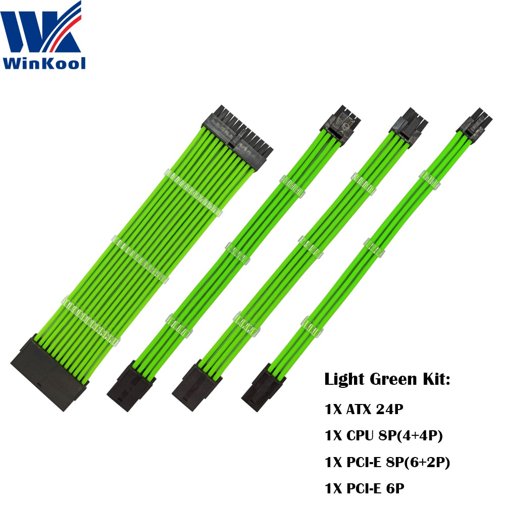 WinKool Light Green Extension Cable Kit6
