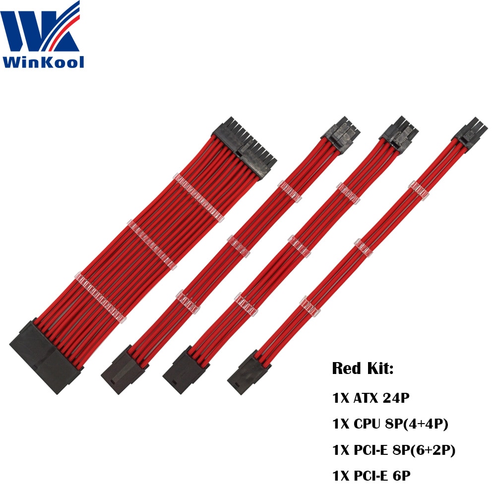 WinKool Red Extension Cable Kit6