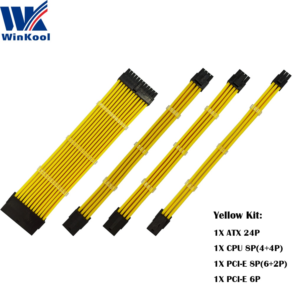 WinKool Yellow Extension Cable Kit6