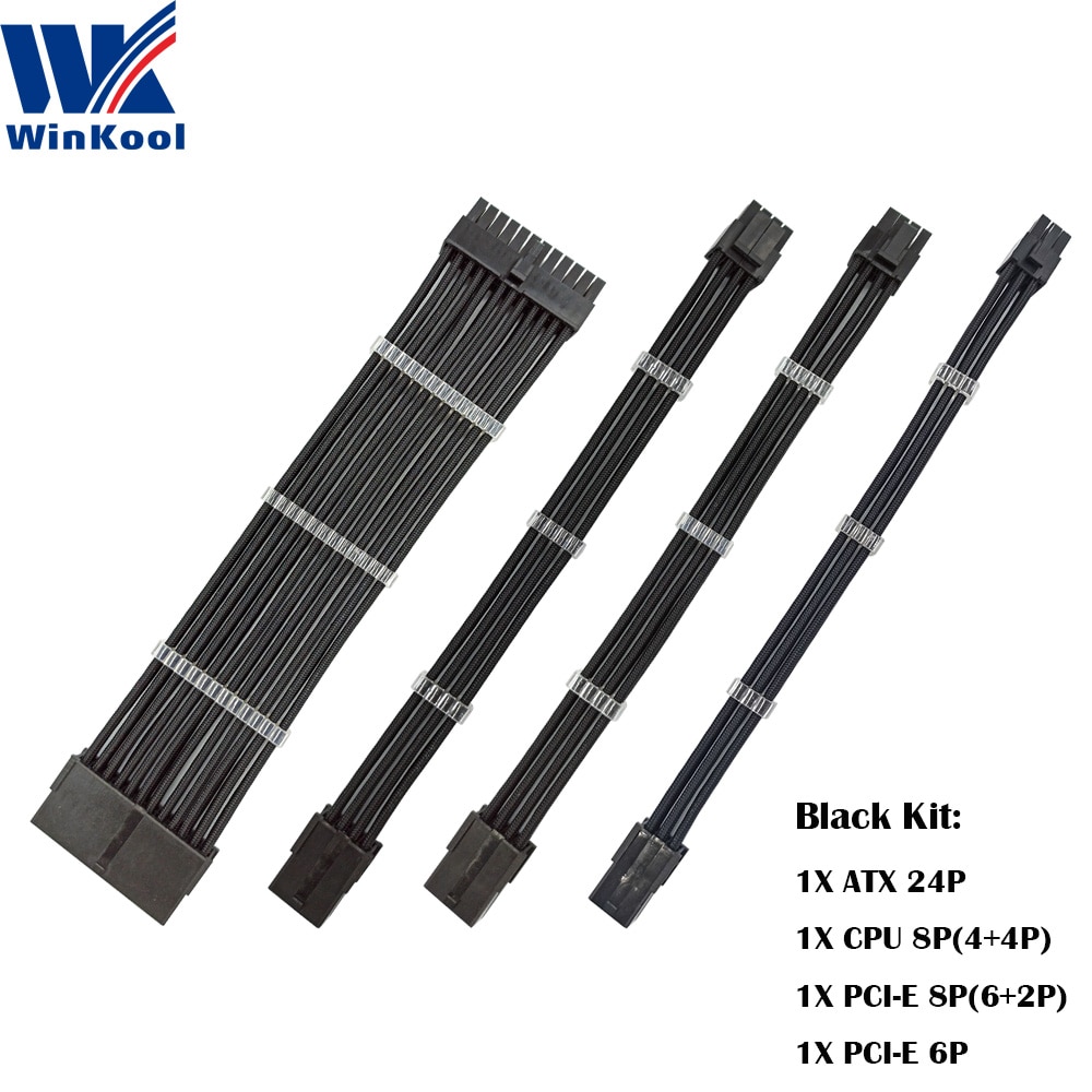 WinKool Black Extension Cable Kit6