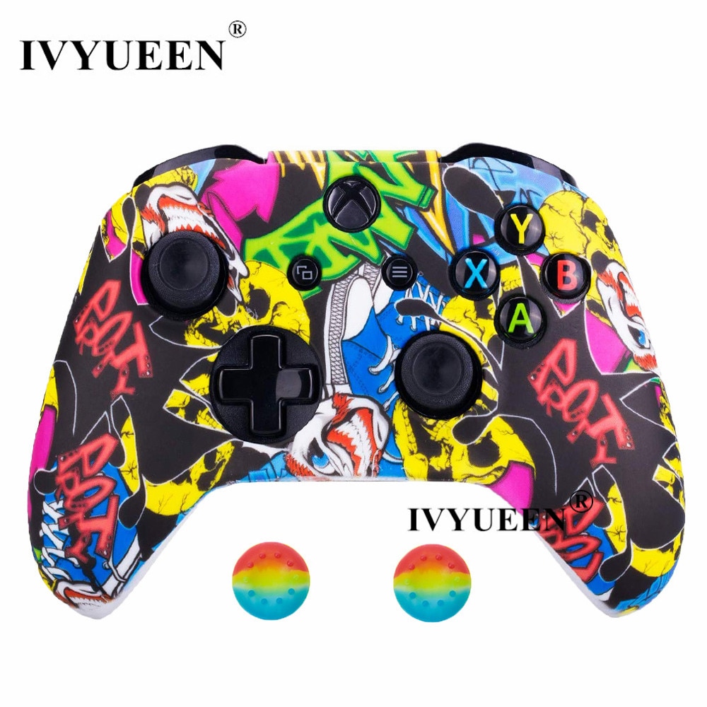 for Xbox one S controller silicone case skin14