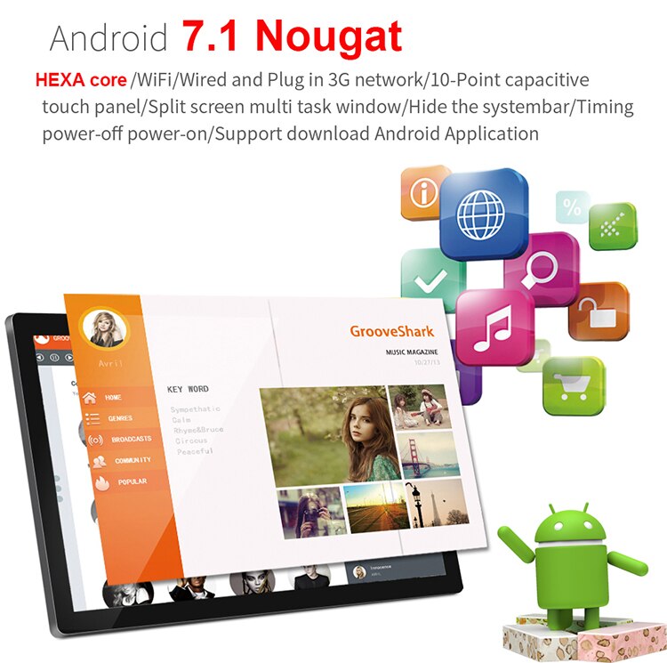 Androi7.1 Nougat operating system