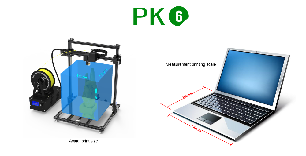 fdm wholesale all in one 3d printer 3d metal printer PLA 3d printing manufacturer 310*310*410mm/400*400*400mm/500*500*500mm