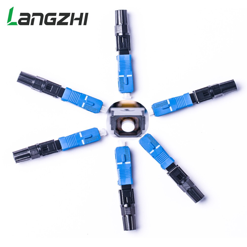 SC UPC Fiber Optic Fast Connector Langzhi 06