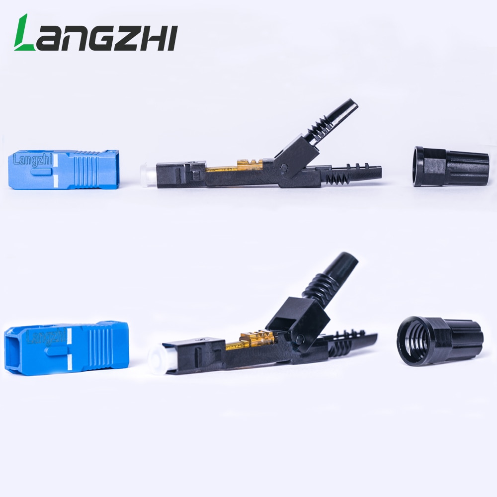 SC UPC Fiber Optic Fast Connector Langzhi 02