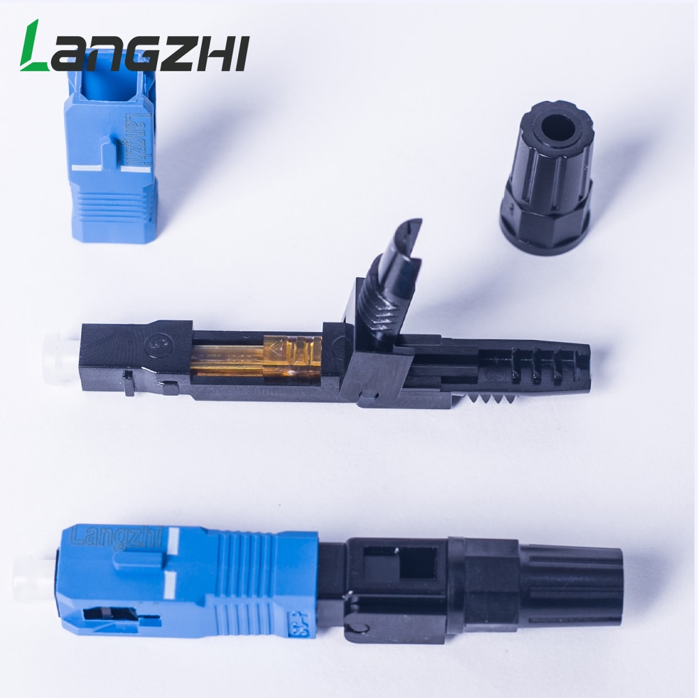 SC UPC Fiber Optic Fast Connector Langzhi 03