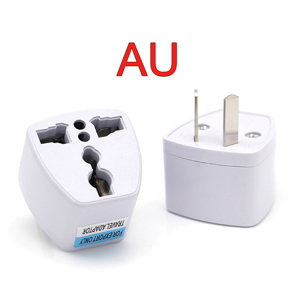 New Arrival 1 PC Universal UK US AU to EU AC Power Socket Plug Travel Electrical Charger Adapter Converter Japan China American (9)
