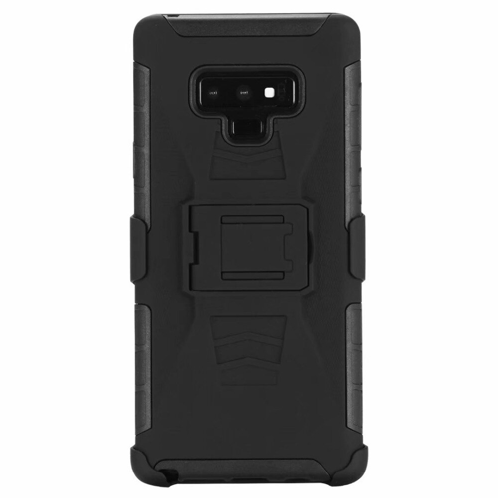 Heavy Duty Shockproof Holster Belt Clip Armor Case Cover For Samsung Note 9 A6 (2)