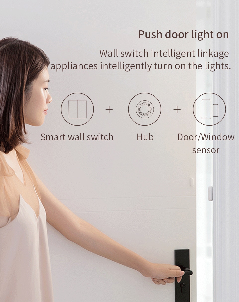 Aqara Wall Switch D1 ZigBee Smart Wireless Key Light Remote Control ...