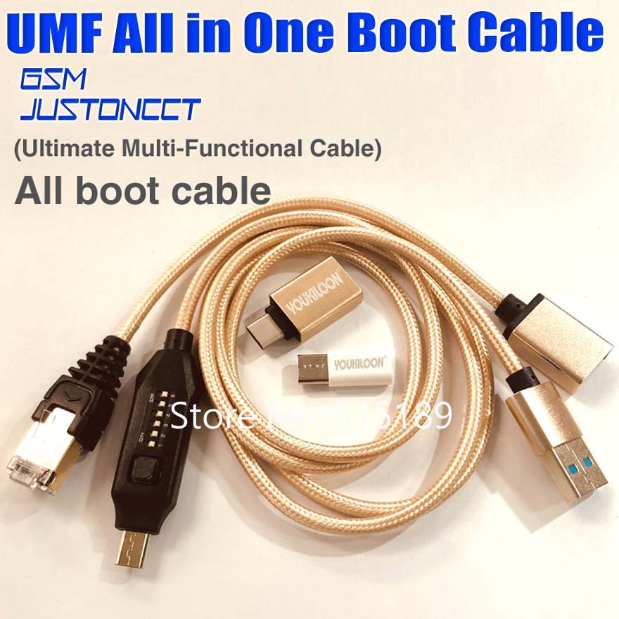 UMF all in 1 boot cable - GSMJUSTONCCT -B3