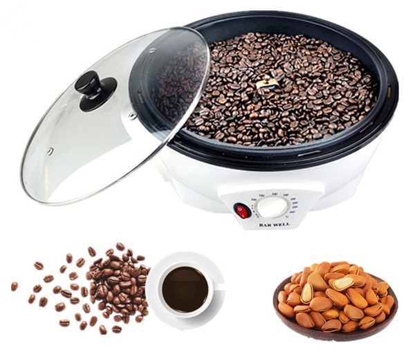Coffee peanut roaster roasting machine household coffee beans baking machine_