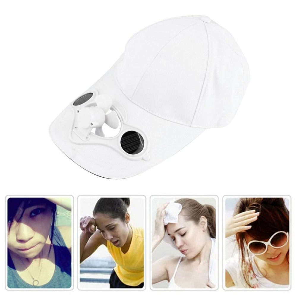 air conditioning Air Cool Fan Hat Cap With Solar Sun Power Cool