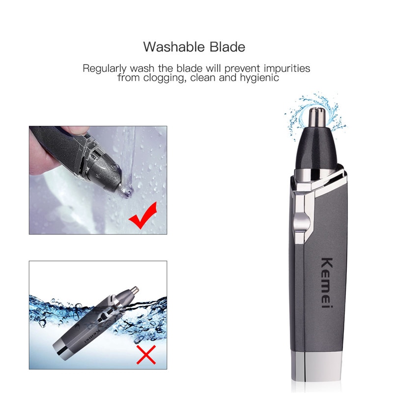 Kemei-Portable-Shaving-Electric-Nose-Trimmer-Ear-Hair-Removal-Precision-Blade-Nose-Hair-Cut-for-Men