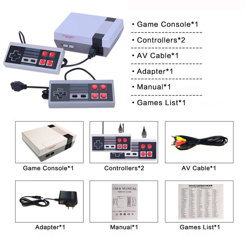 classic game console