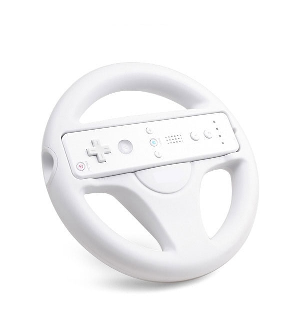 Steering Wheel For Nintend W ii M-ario Kart Racing Top Quality Games Remote Controller Game Racing Wheel for Nintendo Wii 2019 (12)