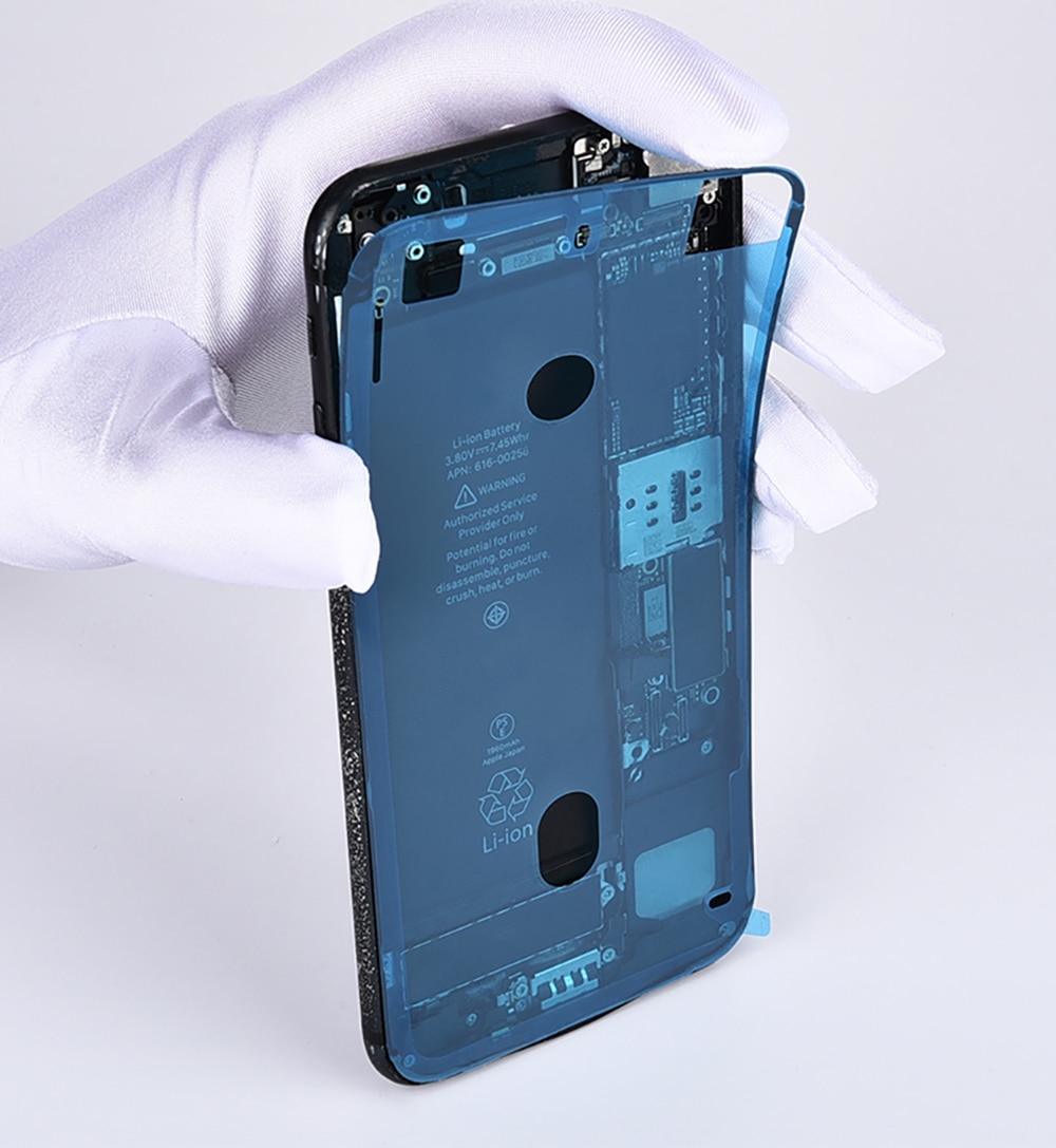 PINGZHENG 1pcs Waterproof Phone Sticker For iPhone 7 6s 8 Plus X XS MAX XR Sticker LCD Screen Tape Adhesive Glue Tape Repair Set (7)