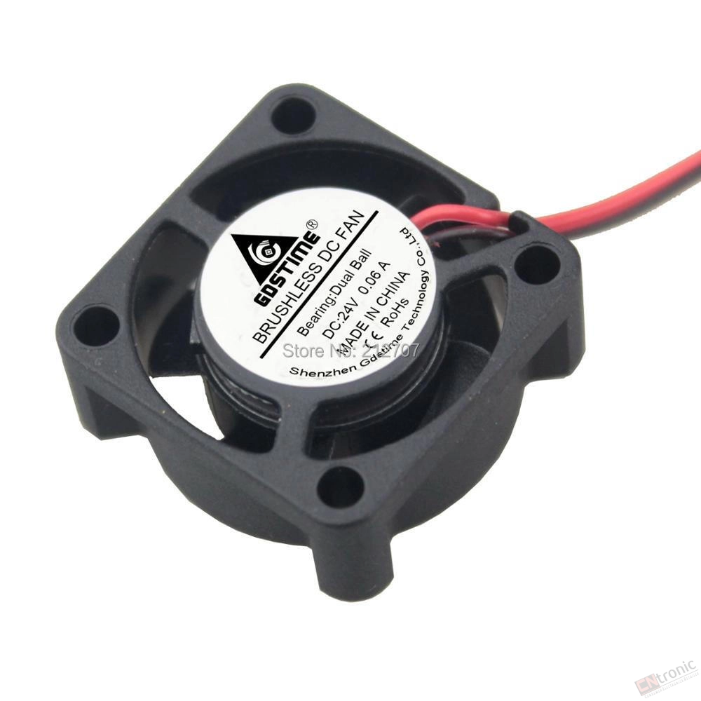 25mm ball 24v fan 2