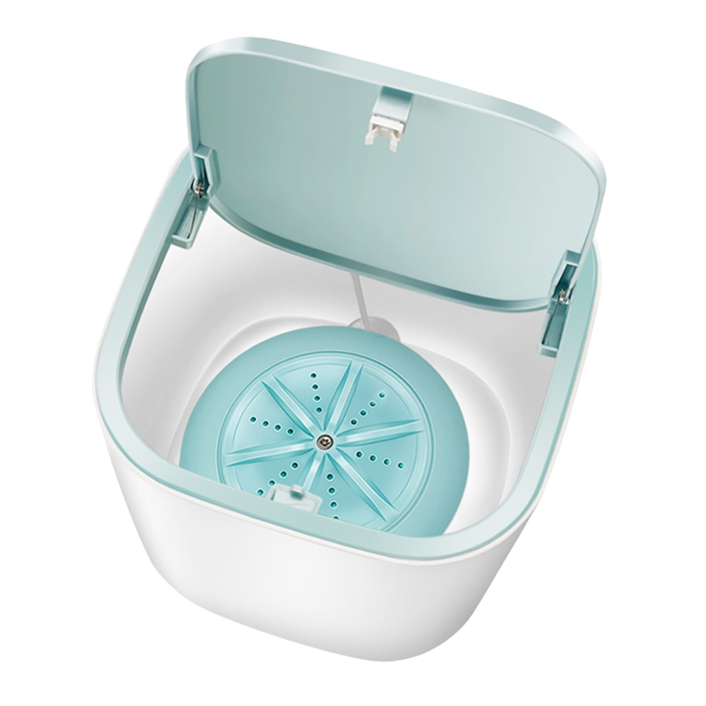 Portable Mini Clothes Washing Machine Bucket Automatic Home Travel Self-driving Tour Underwear Washer