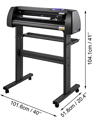 VEVOR 870mm Manual Semi-Automatic USB Offline Vinyl Cutter Plotter for ...