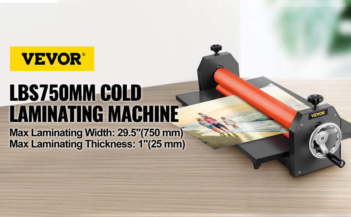 Manual Cold Roll Laminator, 750MM, Laminating Machine