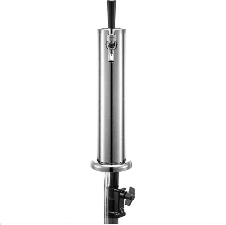 kegerator tower kit,double faucet,stainless steel