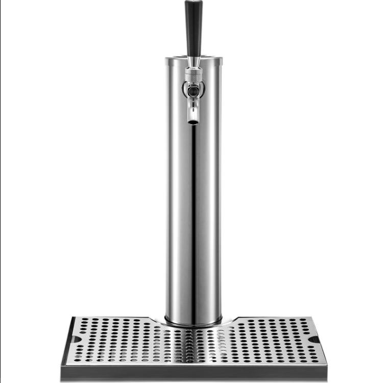 kegerator tower kit,double faucet,stainless steel