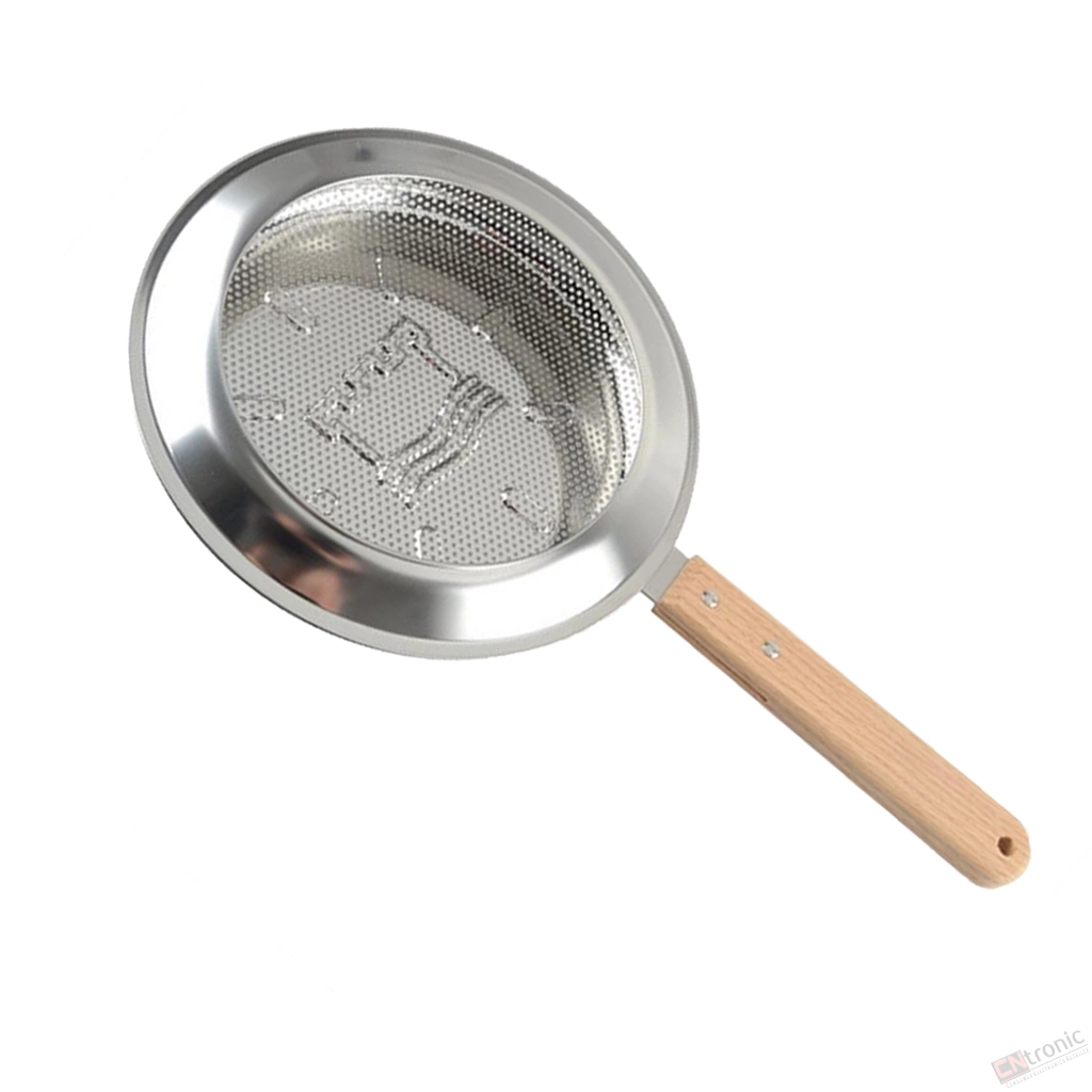 Home Hand Roaster Coffee Bean Stainless Steel With Wooden Handle