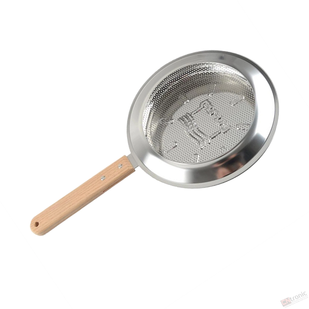 Home Hand Roaster Coffee Bean Stainless Steel With Wooden Handle