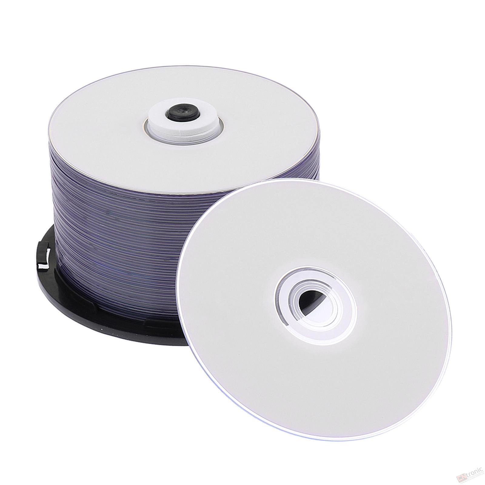 50Pcs Recordable Discs Blank Printable -R Discs 700MB for Data And Music