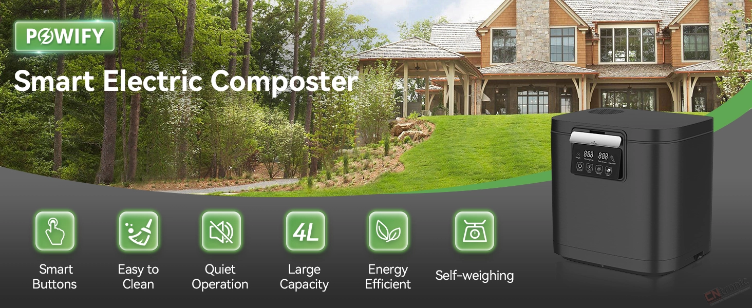 POWIFY Composter Bin for Kitchen