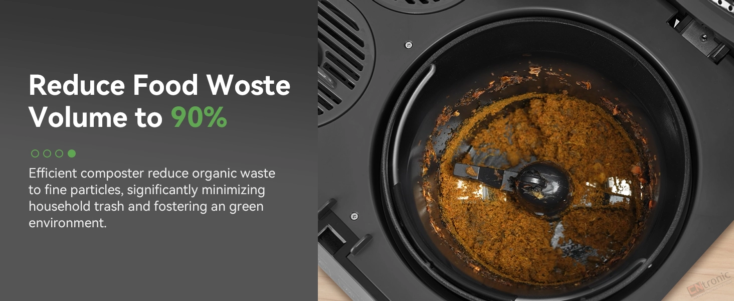 POWIFY Food Composter Bin for Kitchen
