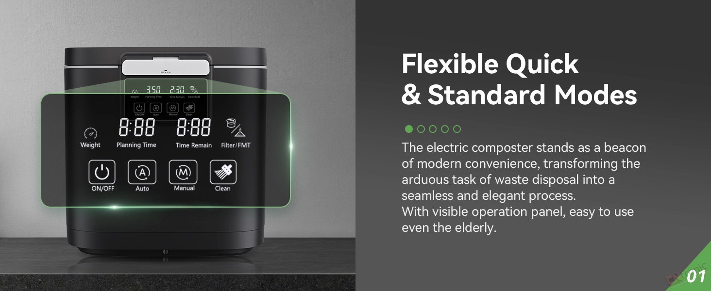 POWIFY Composter Bin for Kitchen