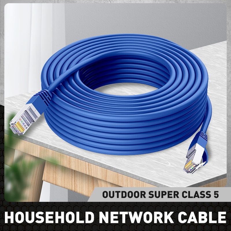 5/10/20/30M Ethernet Cable High Speed RJ45 CAT5 Internet Cable Lan Network Wire Internet Lead Cord Router Computer Cable