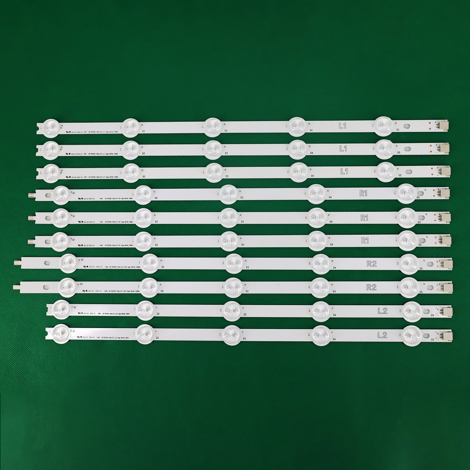 10 Pieces/lot New LED backlight bar for 42