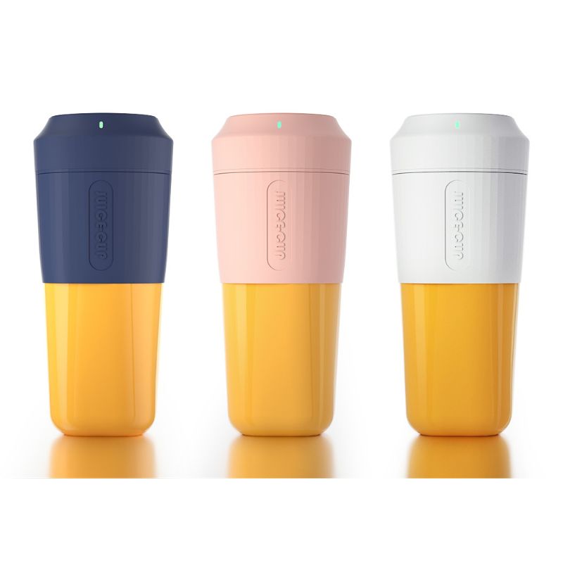3 Colors Handheld Juicer with Cup Portable Personal Blenders USB Rechargeable Smoothie and Shakes Maker