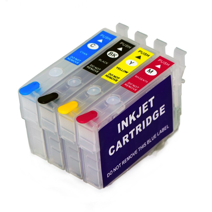 Empty Refill Ink Cartridge No Chip For Epson WF-2861 WF-2810 WF-2830 WF-2835 WF-2860 WF-2850 WF-2865 XP-231 XP-241 XP-3100
