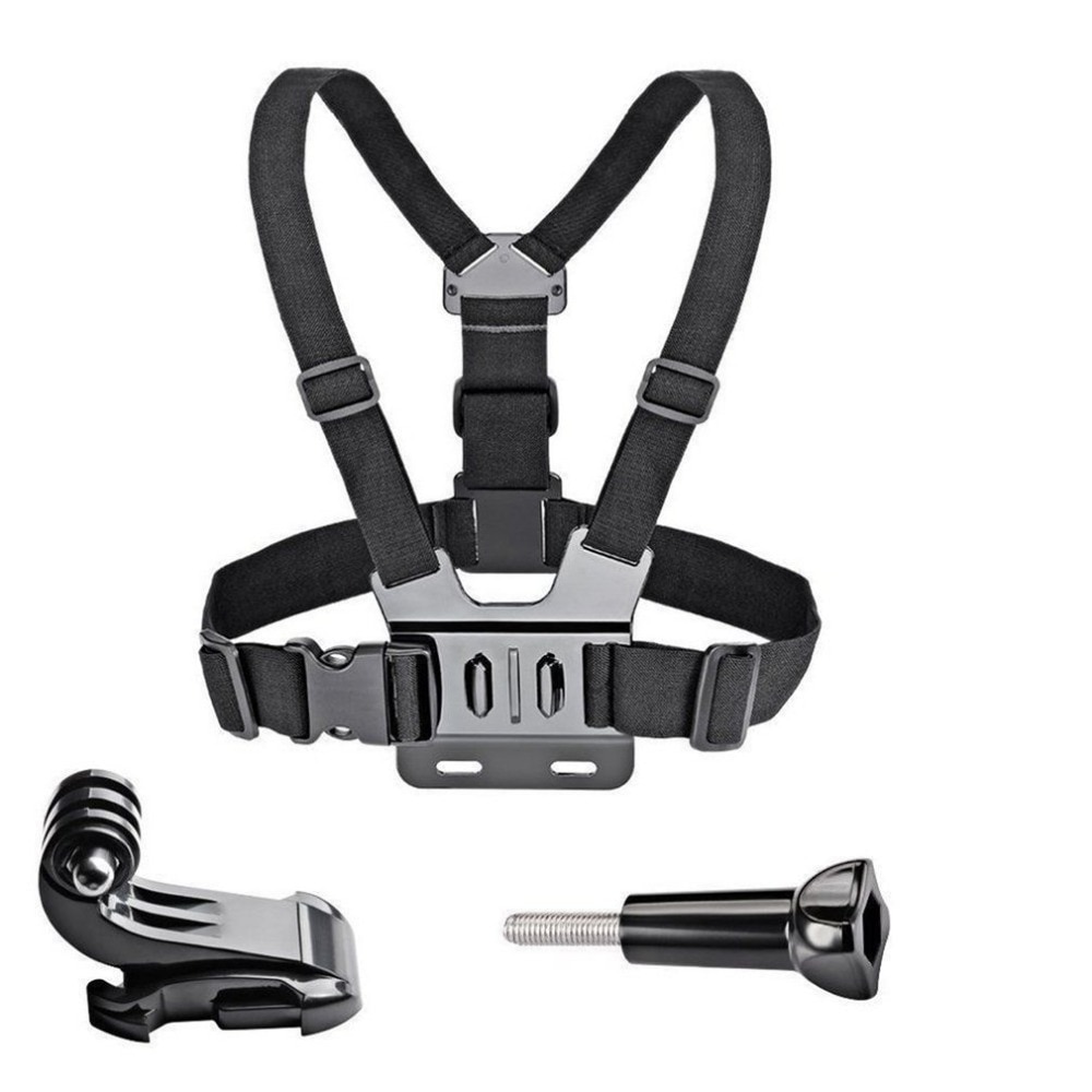 GoPro Accessories Adjustable Chest Mount Harness Chest Strap Belt for GoPro HD Hero 9 8 7 6 5 4 3+ 3  SJ4000 SJ5000 Sport Camera