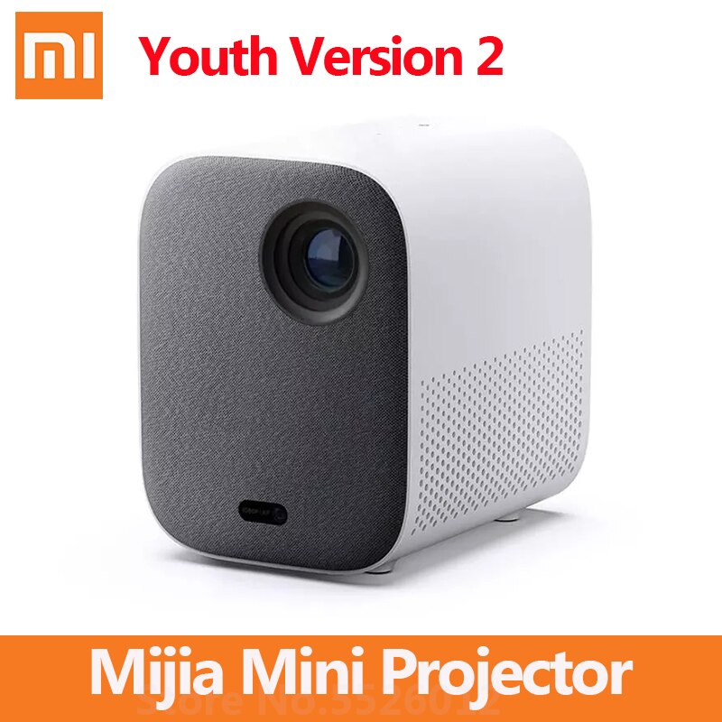 Xiaomi Mijia Projector Youth Version 2 1080P 4K Auto Focus 460 ANSI Lumens Home Theater Mini Portable Projector