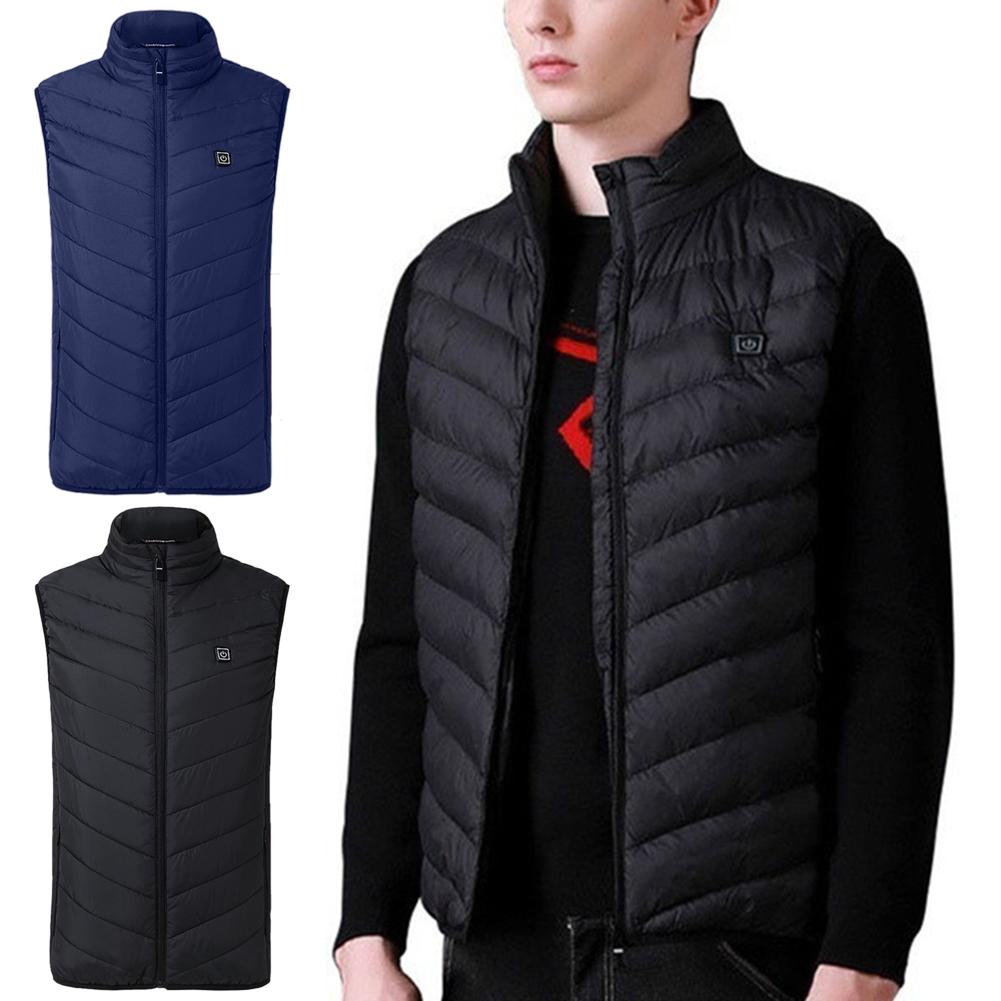 Electric Heating Vest men's electric warm vest rechargeable sleeveless vest