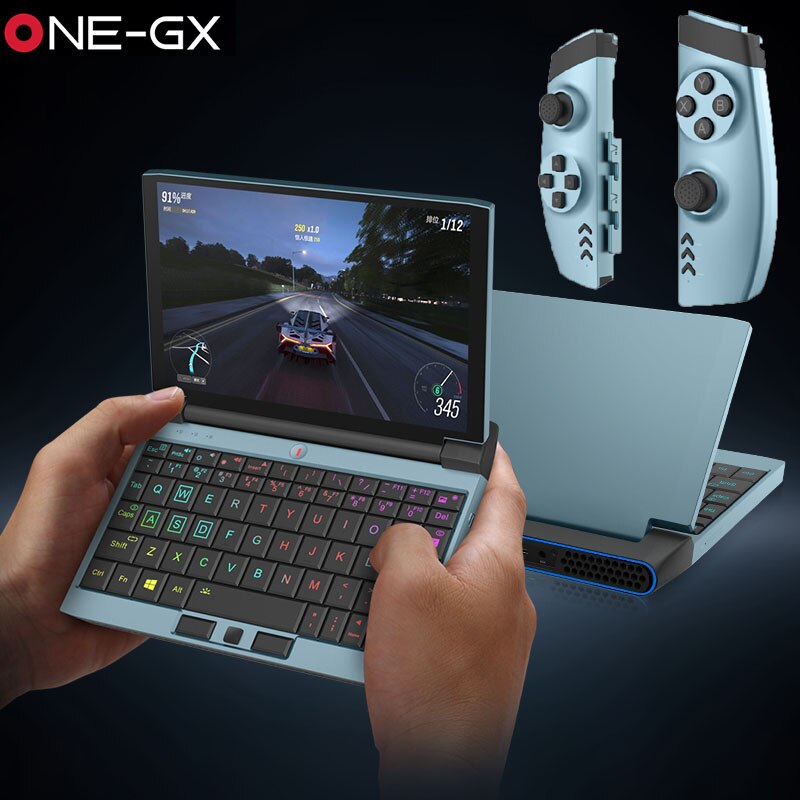 OneNetbook OneGx1 Game Laptop 4G LTE FDD 12000mAH Laptop 7'' Win10 i5-10210Y 8GB/16GB DDR3 256GB/512GB SSD