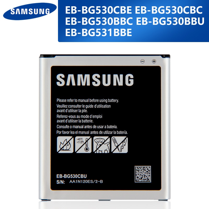 Original Replacement Phone Battery EB-BG530CBE For Samsung Galaxy Grand J3 2016 J320F G5308W G530 G531 J5 2015 J2 Prime G532