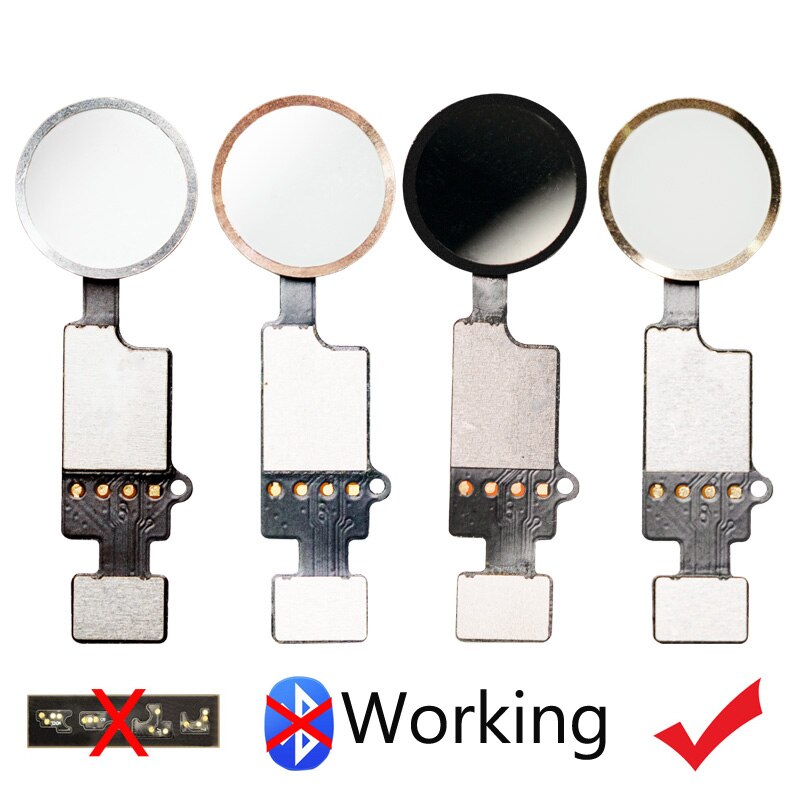 Newest Universal Home Button Flex Cable for iPhone 7 8 Plus Menu Keypad Return On Off Fuction Solution