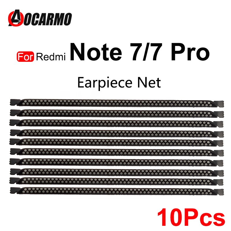 Aocarmo 10 Pcs/Lot For XiaoMi Redmi Note 7 Pro / Note 7 New Anti Dust Mesh Ear Speaker Anti Dust Earpiece Net