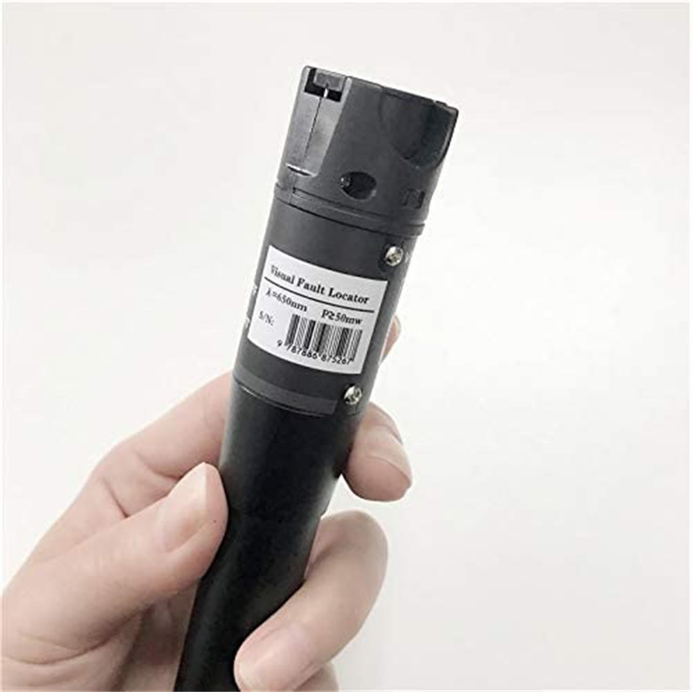 VLF Laser 60MW/50MW/30MW/20mw Visual Fault Locator, Fiber Optic Cable Tester 20-60km Range VFL can choose LC adapter for VFL