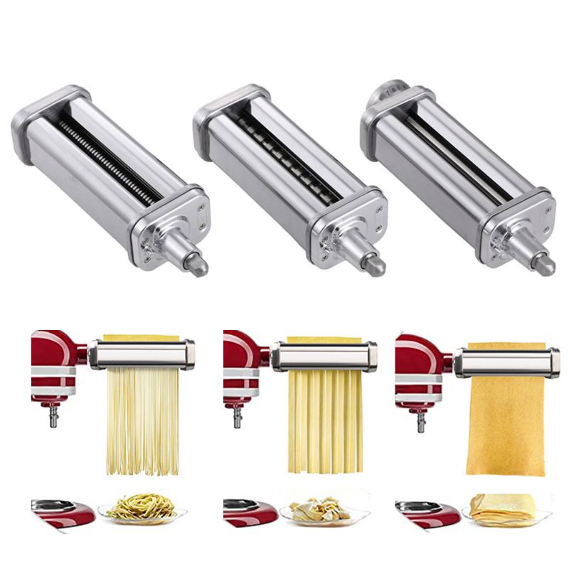 Noodle Makers Repair Parts for Thin/Thick/Flaky Noodles Cutter Roller for Stand Mixers Kitchen Aid Pasta Food Processor