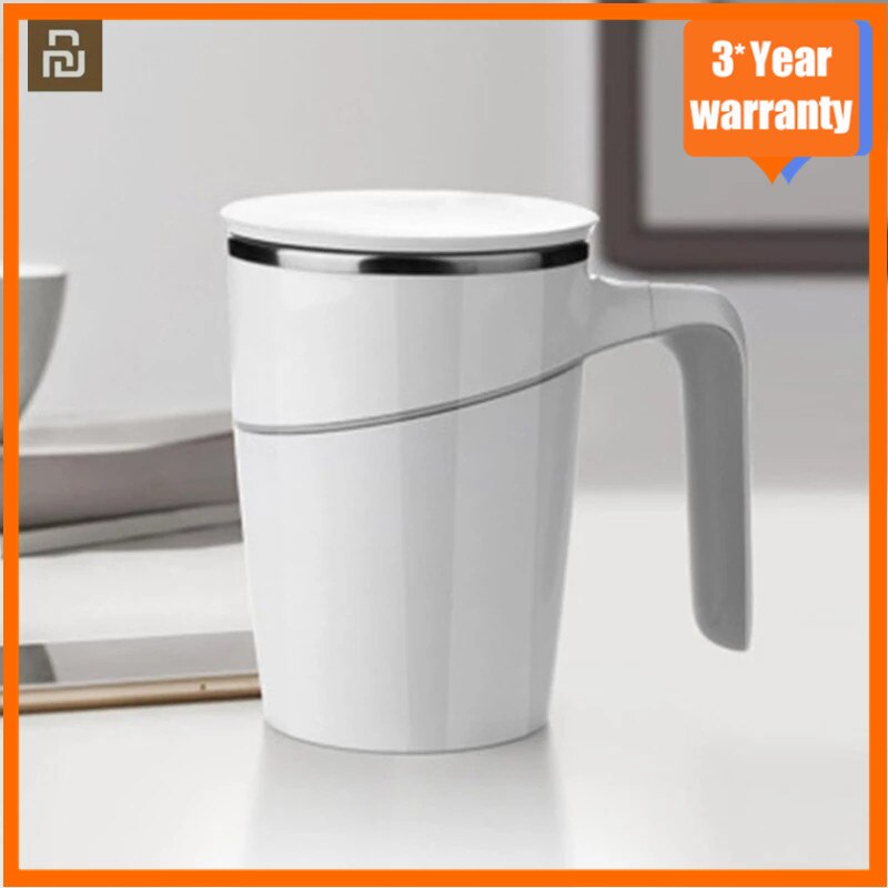 Youpin 470ml Not Pouring Cup Innovation Magic Sucker Splash Proof Nonslip ABS Double Insulation 304 Stainless From Xiaomi Youpin