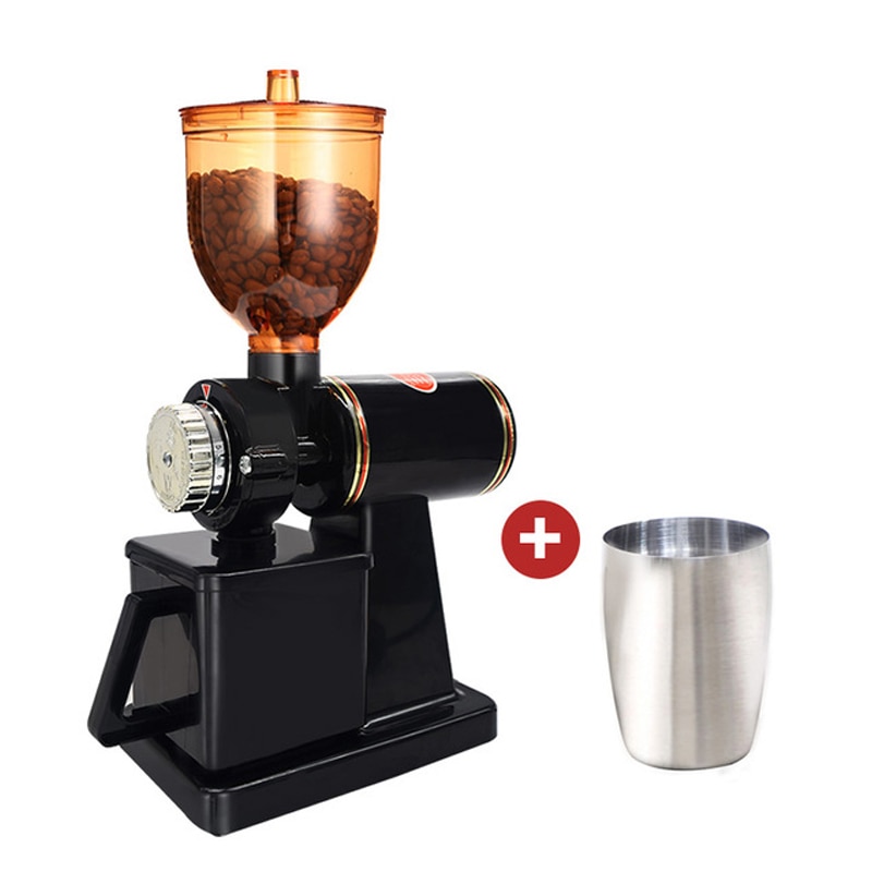 220V/110V Electric Coffee Grinder Coffee Bean Grinder Machine Flat Burrs Grinding Machine