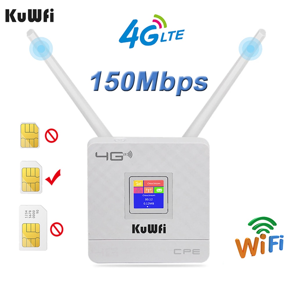 4g Lte Wifi Routeur Carte SIM 300mbps Wireless Wifi Router Home